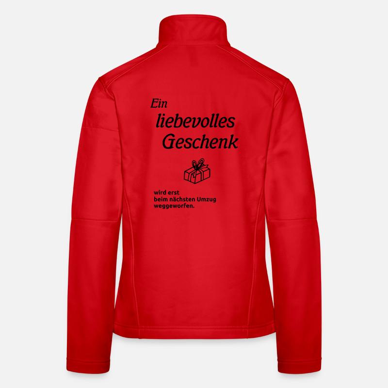 A loving gift Women's Softshell Jacket