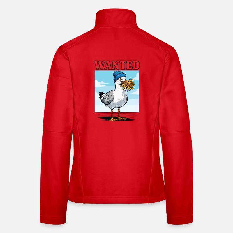 Gesuchte Pommes-möwe Frauen Softshelljacke