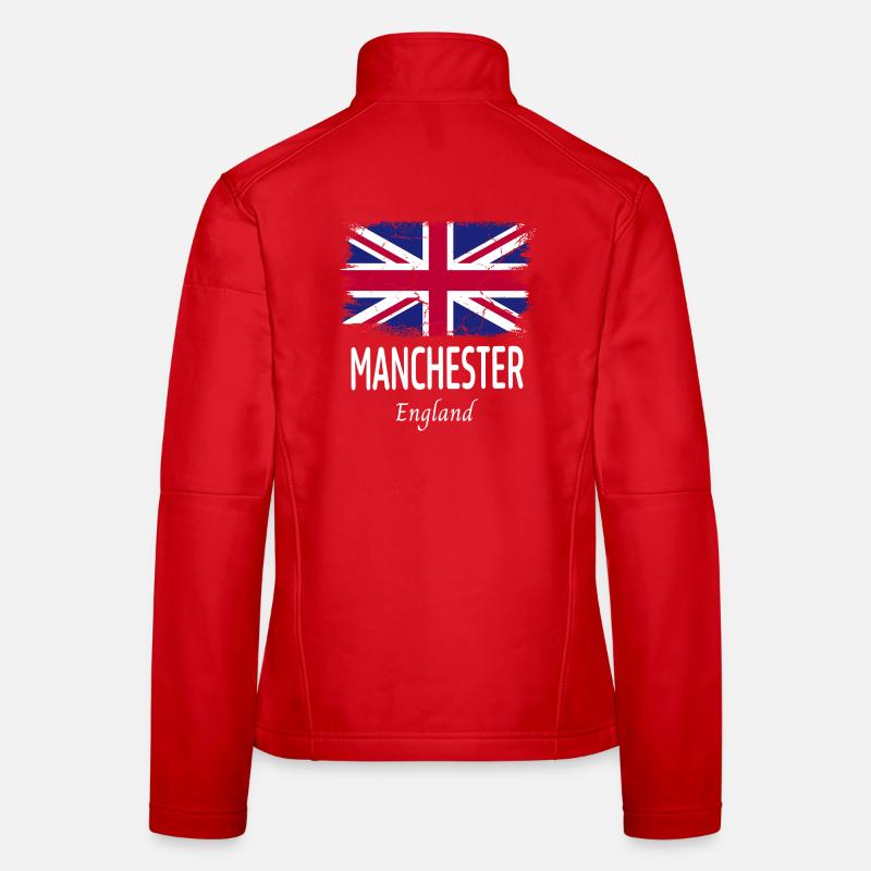 Manchester Frauen Softshelljacke