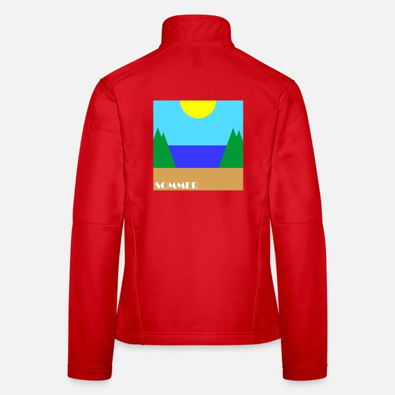 Sommer Frauen Softshelljacke