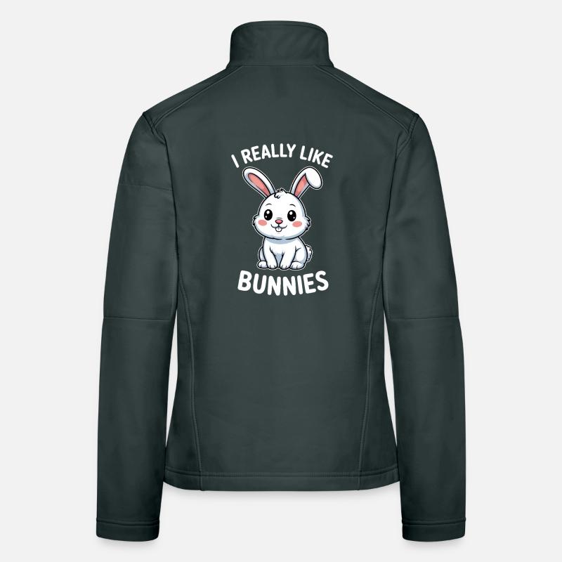 Bunny Saying Rabbit Funny Bunny Gift Women's Softshell Jacket