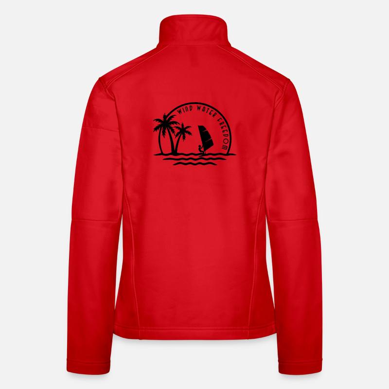 Windsurf logo round Women's Softshell Jacket
