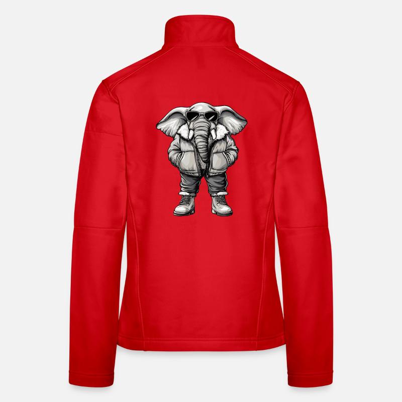Elephant Cool Winter Women's Softshell Jacket