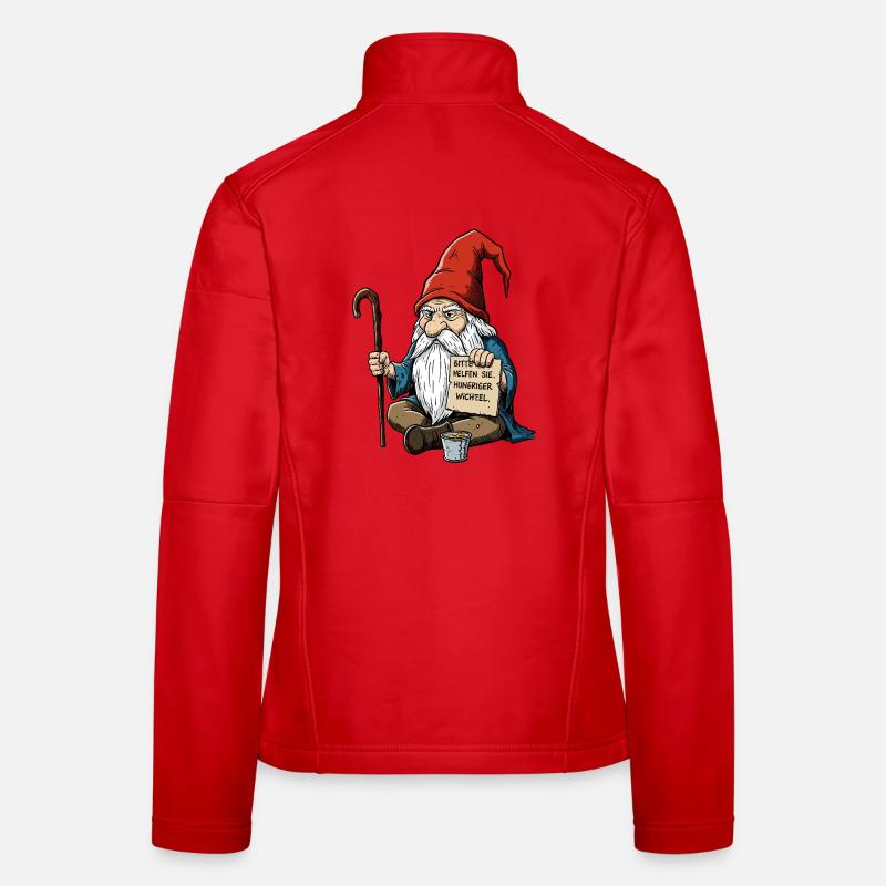 Hungery Gnome | Please help Women's Softshell Jacket