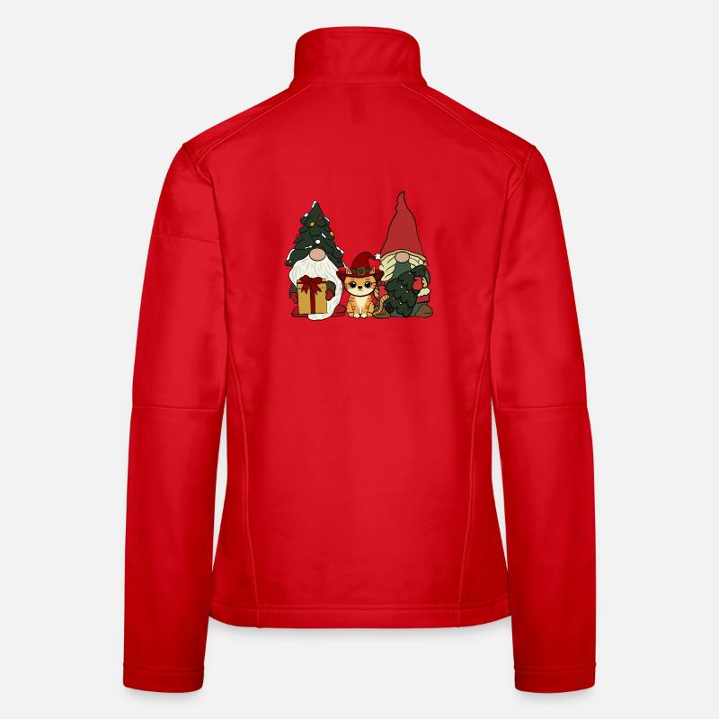Chat entre elfes Veste en tissu softshell Femme