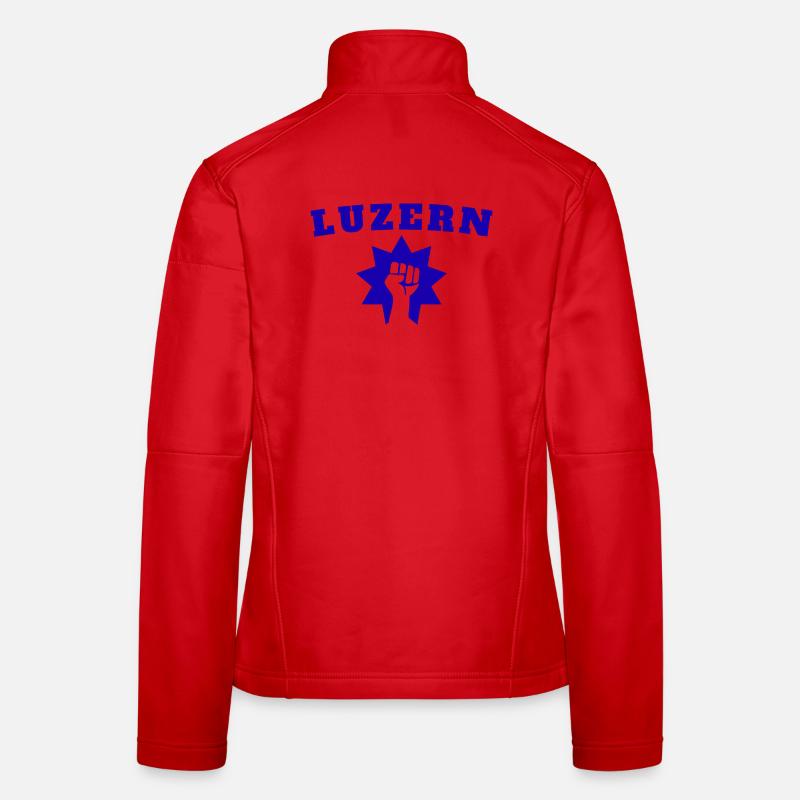 Luzerne Veste en tissu softshell Femme