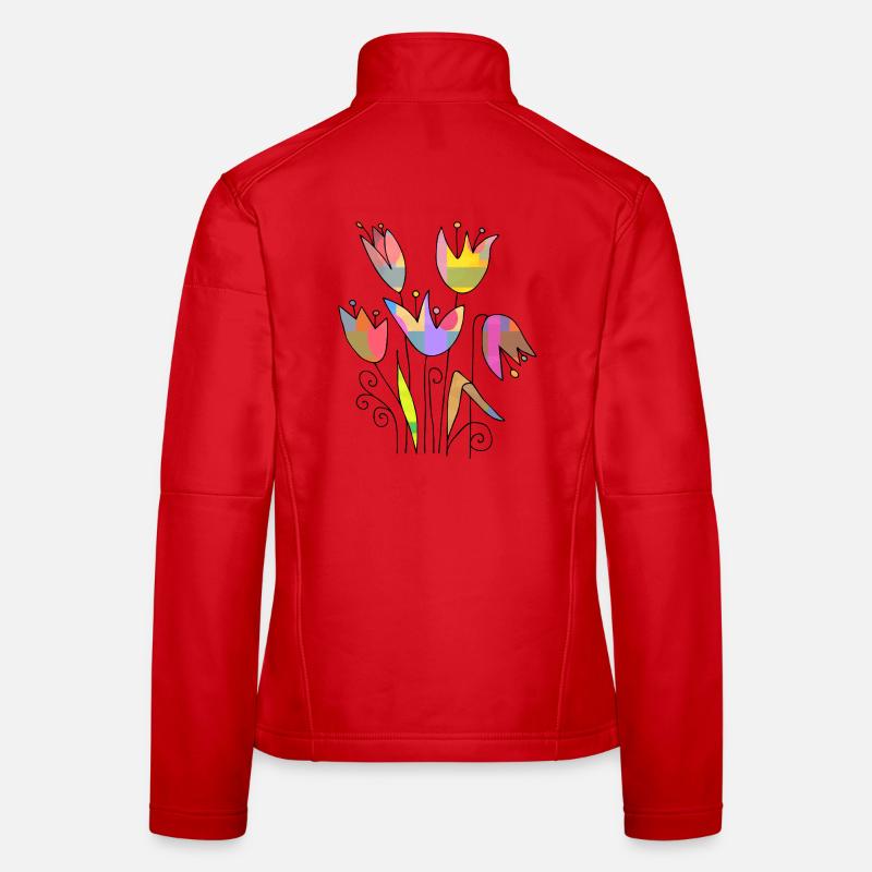 Flowers Women's Softshell Jacket