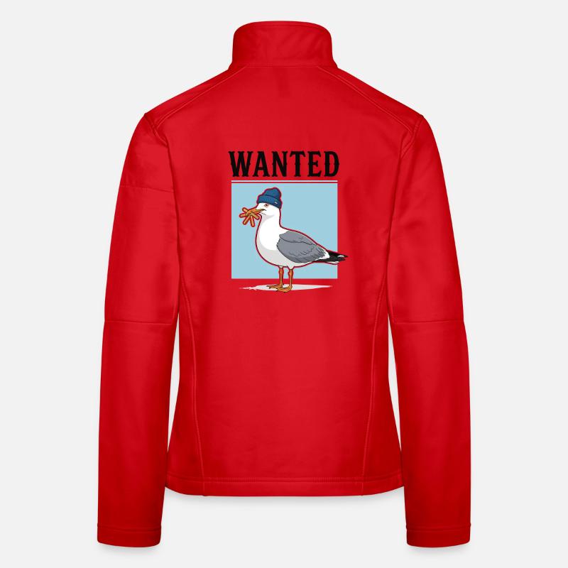 Gesuchte Pommes-möwe Frauen Softshelljacke