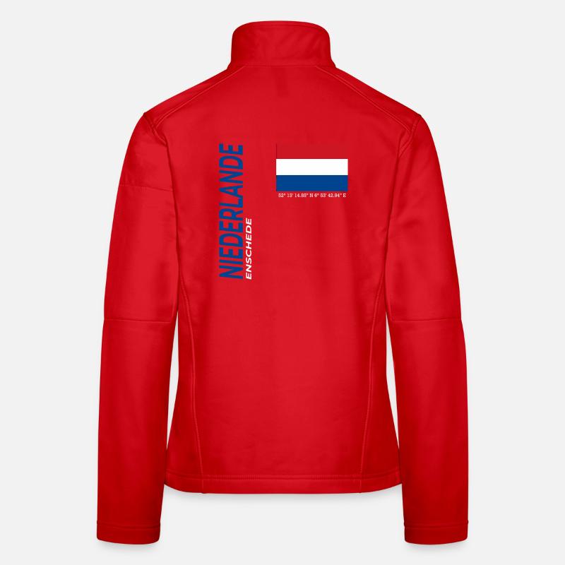 Enschede Veste en tissu softshell Femme