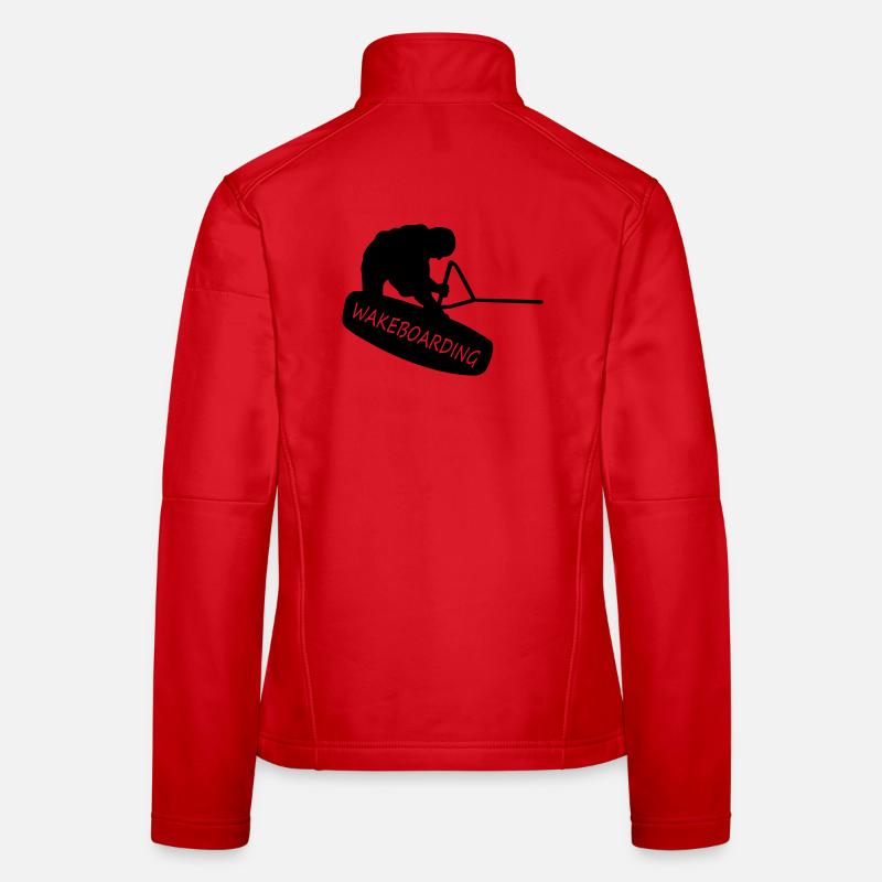 Wakeboard Veste en tissu softshell Femme