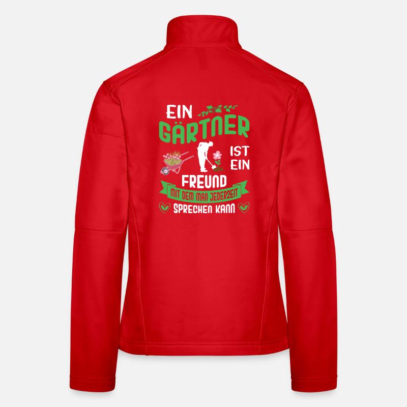 Garten Gärtner Gärtnern Gartenarbeit Gartenarbeit Frauen Softshelljacke