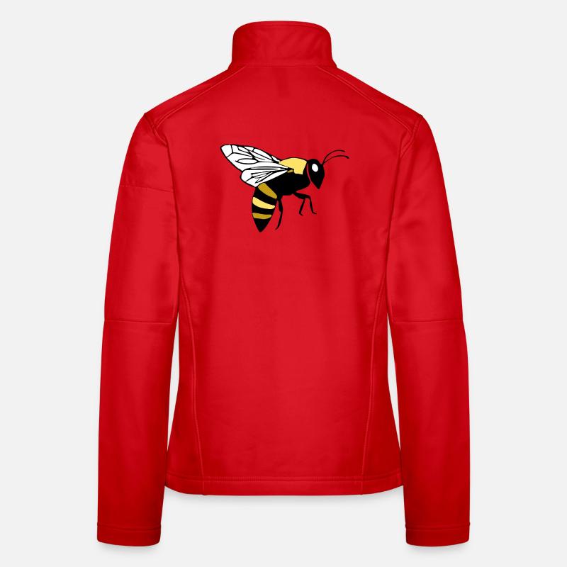 Bee Honey Bee Beekeeper Gift Women's Softshell Jacket