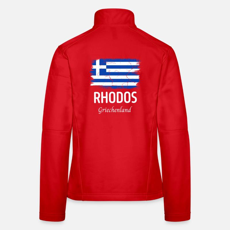 Rhodos Frauen Softshelljacke