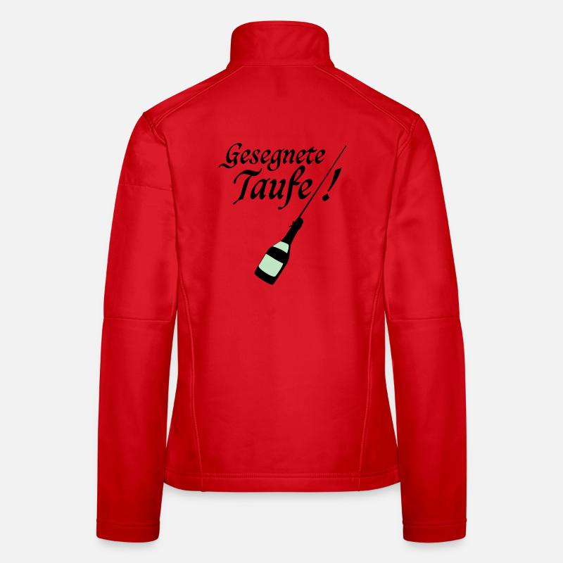 Taufe Frauen Softshelljacke