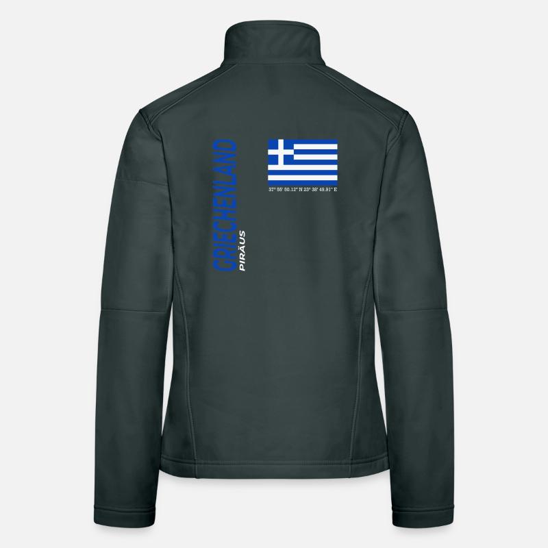 Pirée Veste en tissu softshell Femme