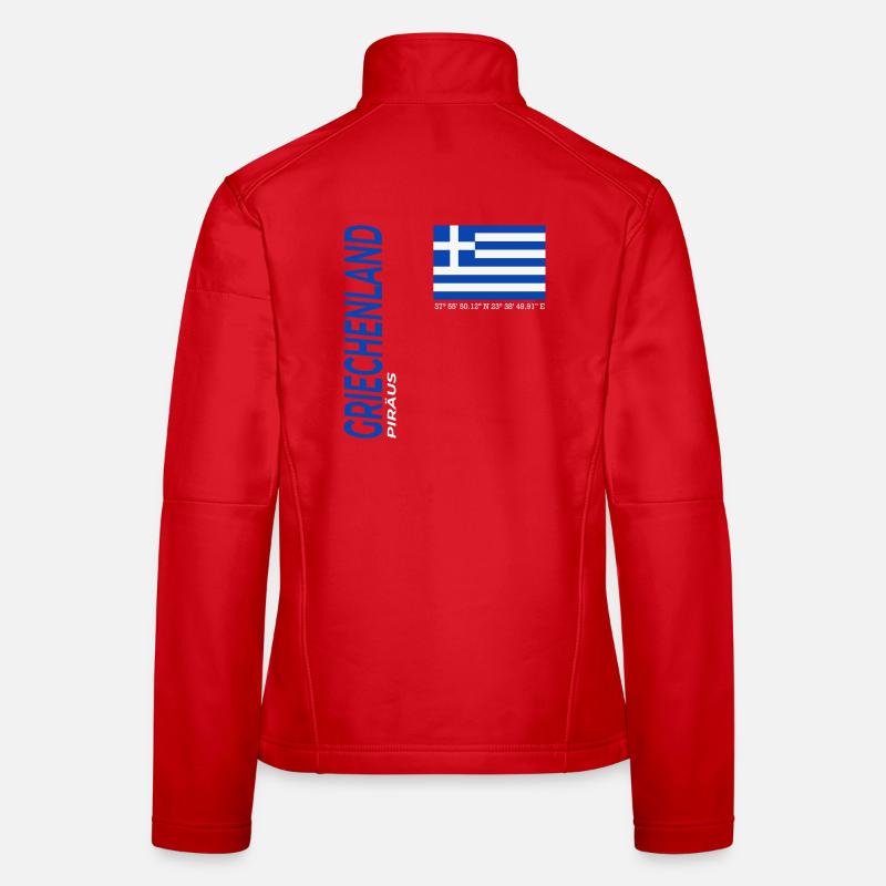 Pirée Veste en tissu softshell Femme