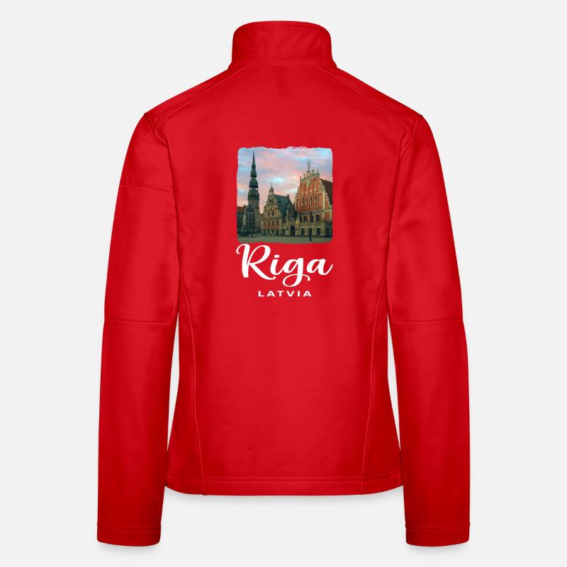 Riga, Lituanie Veste en tissu softshell Femme