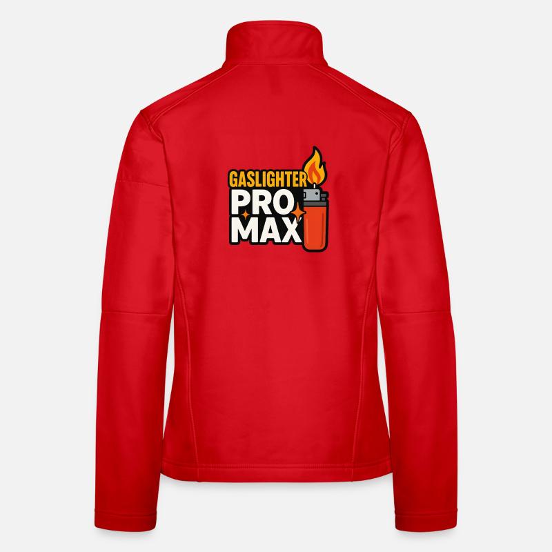 Gaslighter Pro, Funny Internet Meme  Women's Softshell Jacket