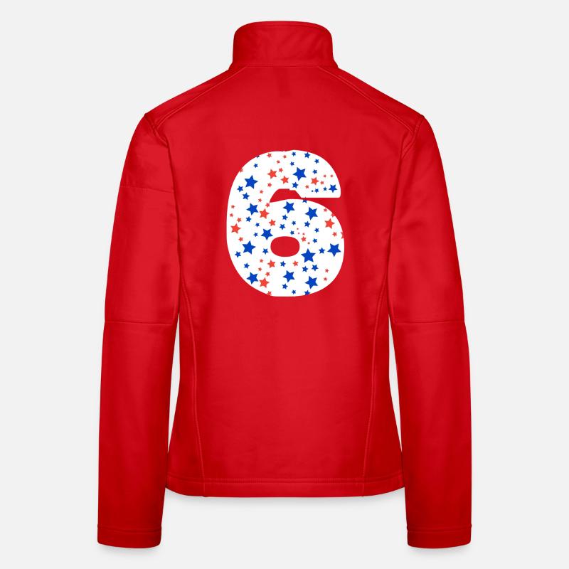 Numéro 6 Veste en tissu softshell Femme
