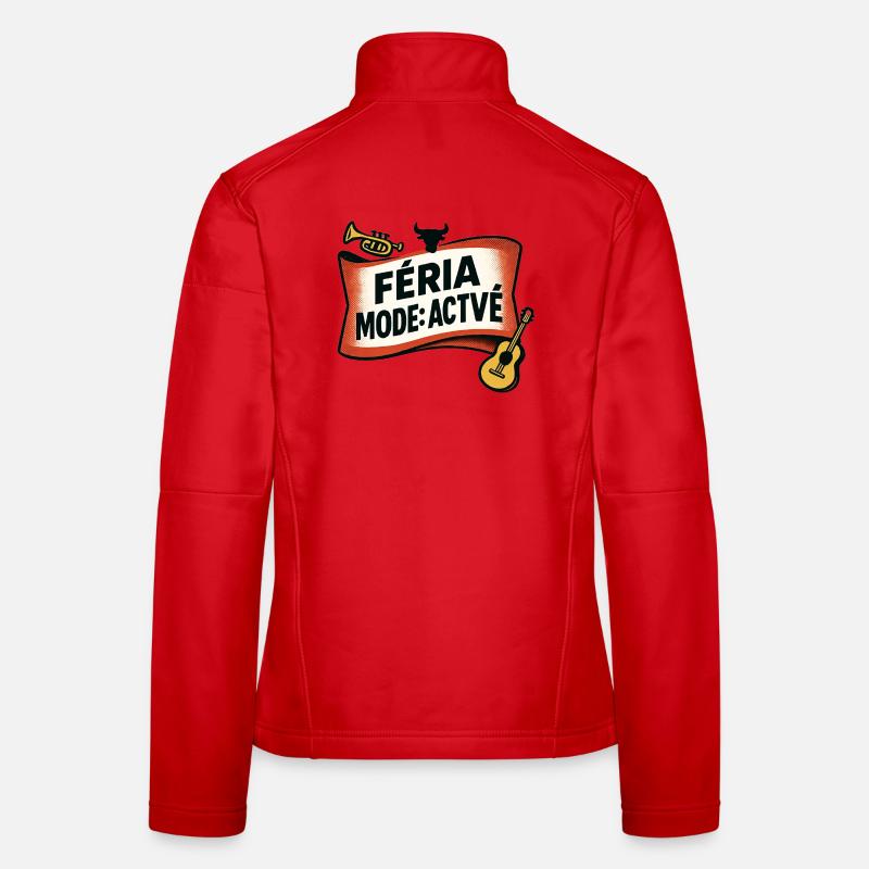 Féria mode : activé Veste en tissu softshell Femme