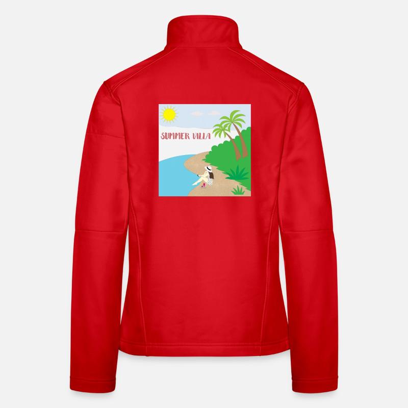 Villa d’été Veste en tissu softshell Femme