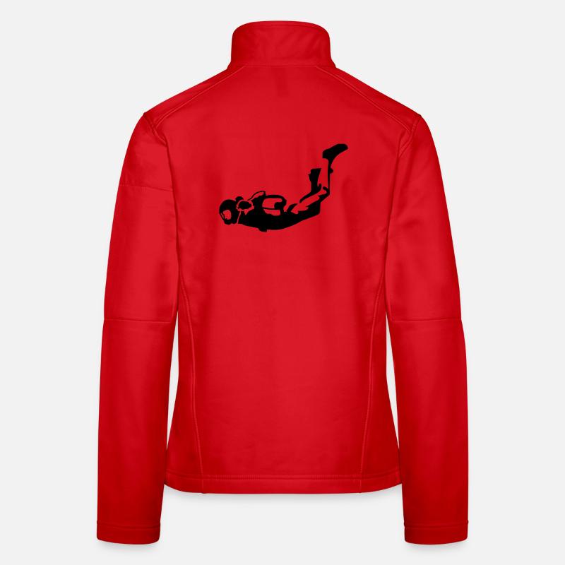 Skydiver Frauen Softshelljacke