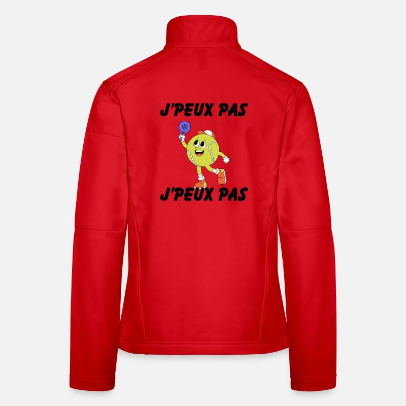 Ich kann nicht, ich habe ein Padel-Geschenk Frauen Softshelljacke