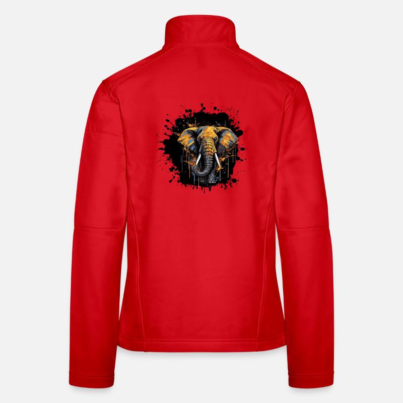 Elephant Splash Women's Softshell Jacket
