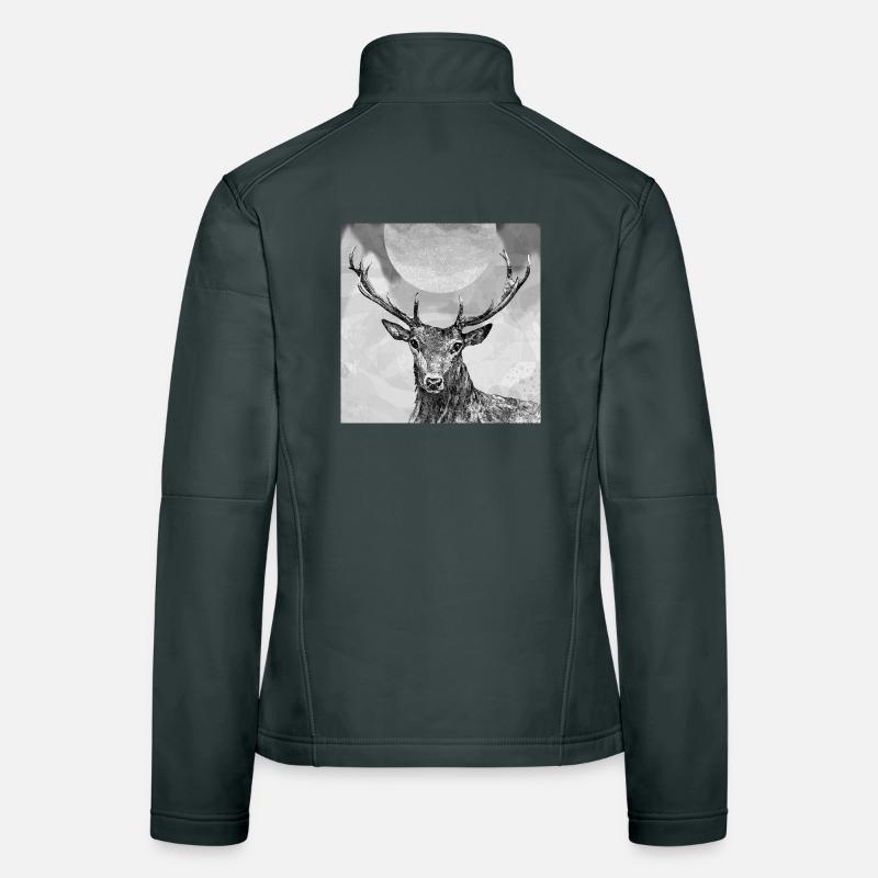Hirsch Frauen Softshelljacke