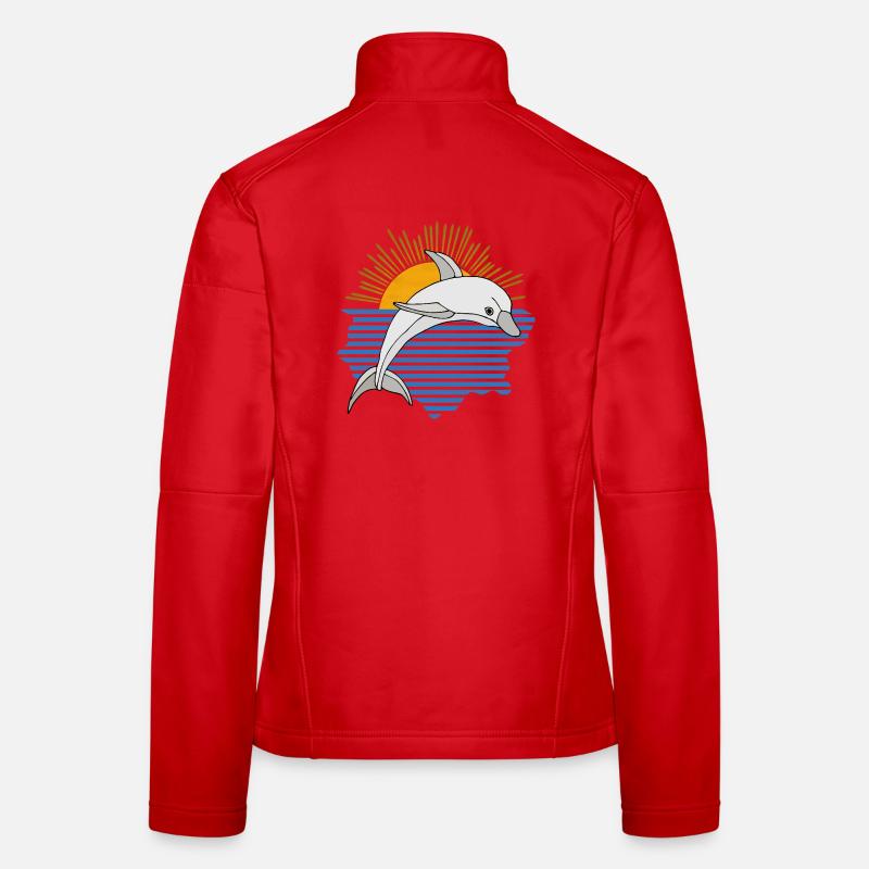 Delfin Frauen Softshelljacke