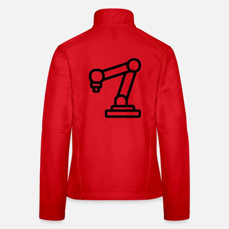 robotic arm Women's Softshell Jacket