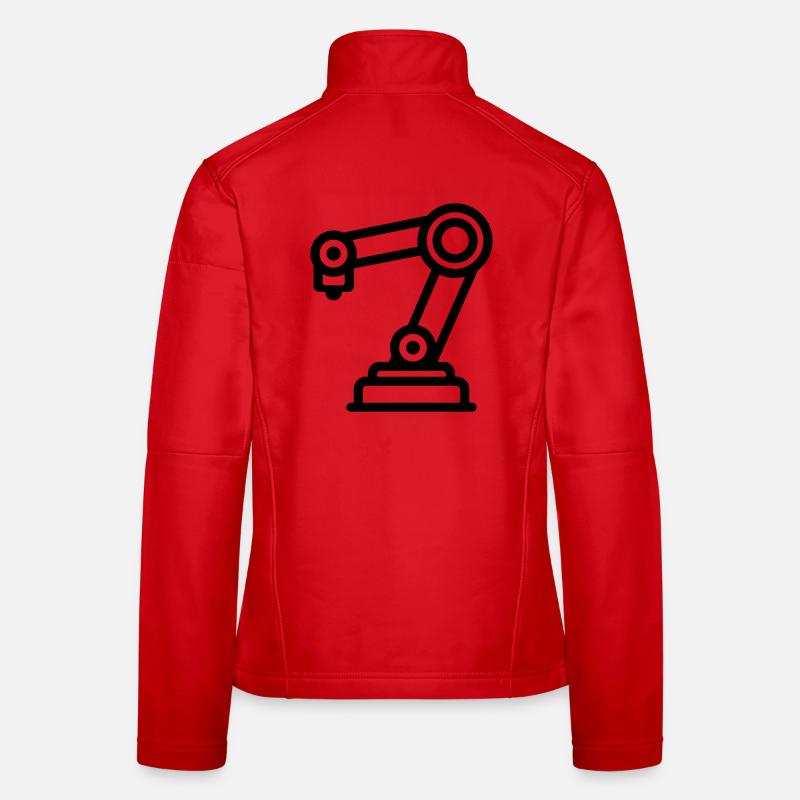 bras robotique Veste en tissu softshell Femme