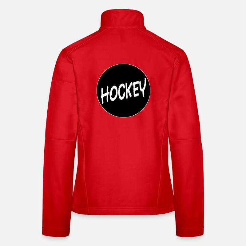 Eishockeyspieler Frauen Softshelljacke