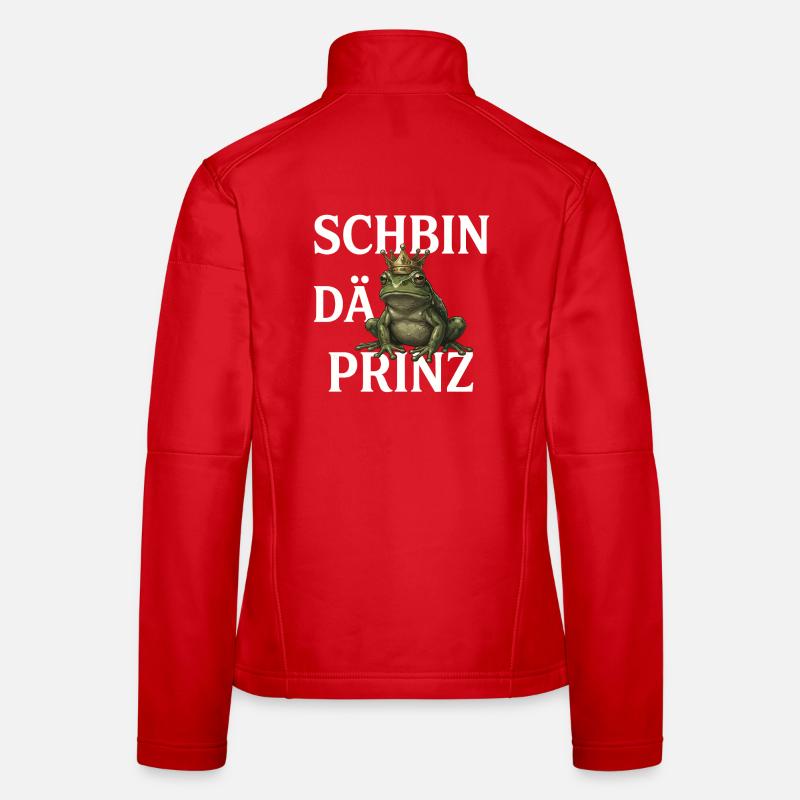 SCHBIN DÄ PRINZ – Remplacement du costume de carnaval Veste en tissu softshell Femme