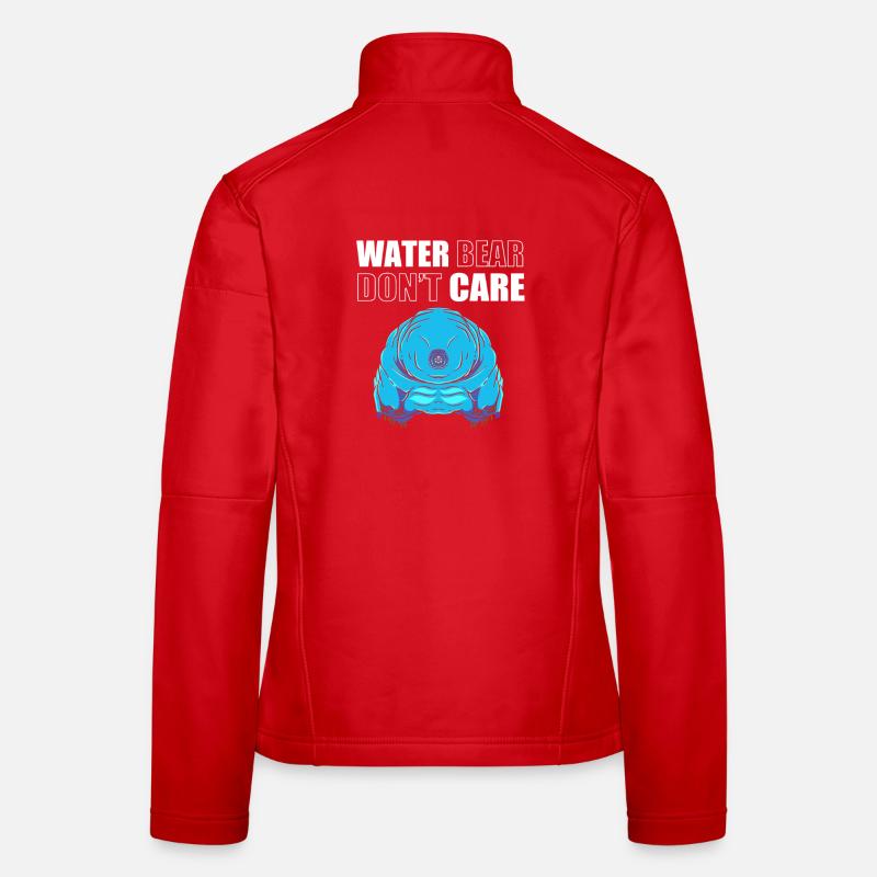 Tardigrade Tardigrades Bärtierchen Wasserbär Frauen Softshelljacke