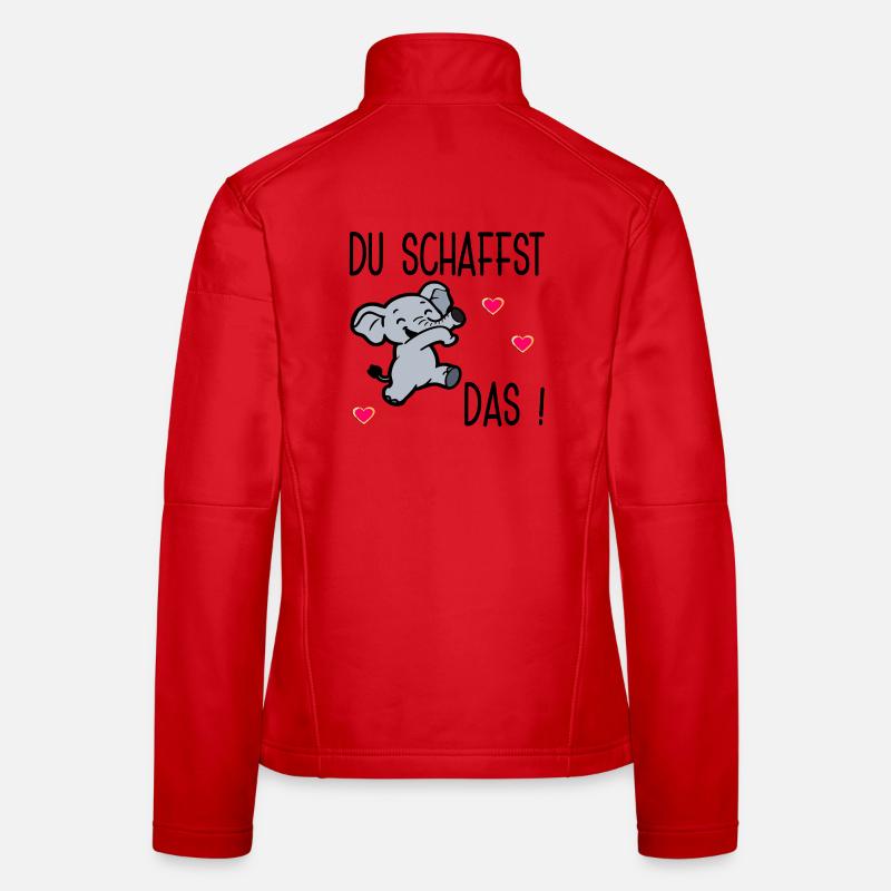 Exams Work - You can do it Women's Softshell Jacket