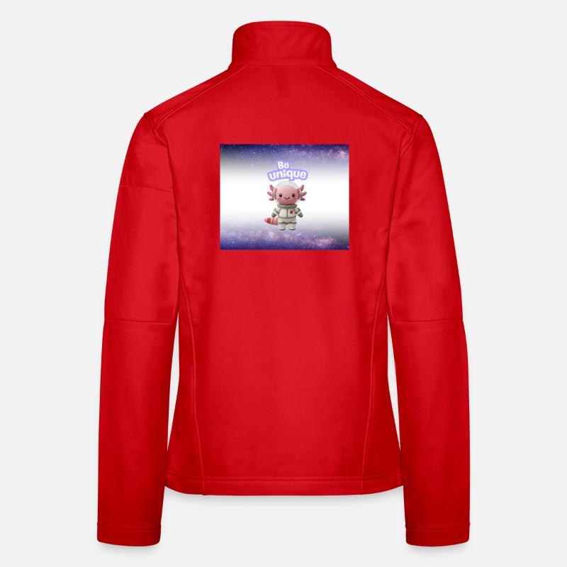 Be Unique Cuddly Astronaut Women's Softshell Jacket