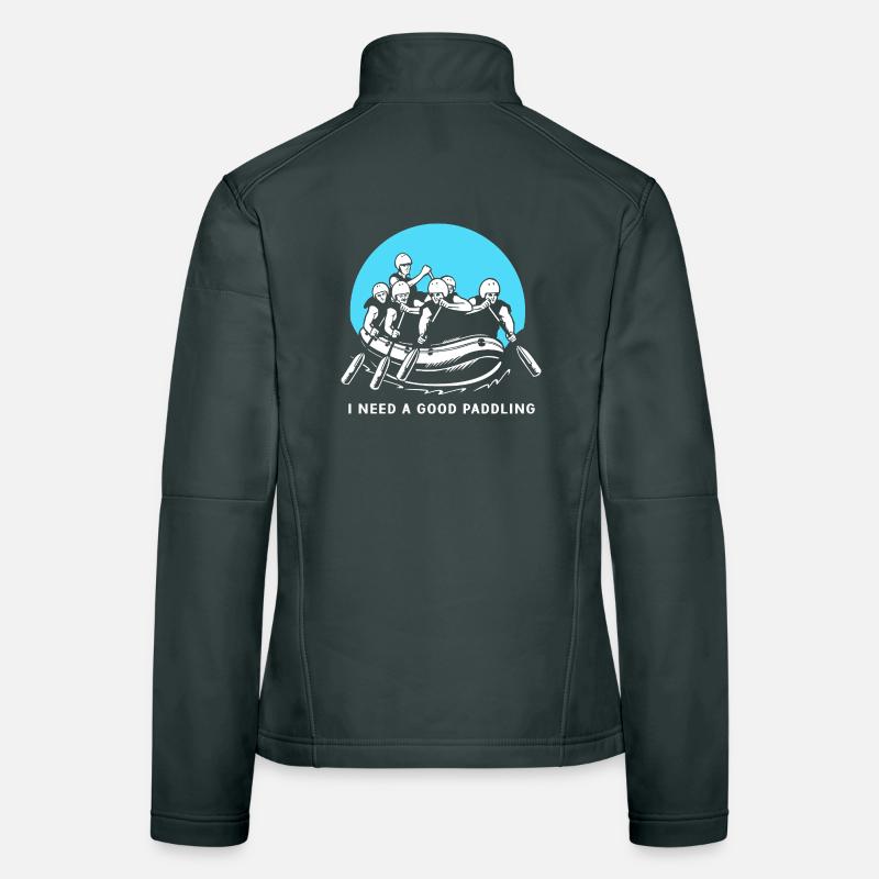 Rafting Kayaking Kayaking Paddle Boat Women's Softshell Jacket