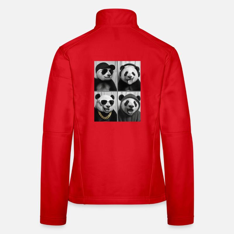 Panda Frauen Softshelljacke