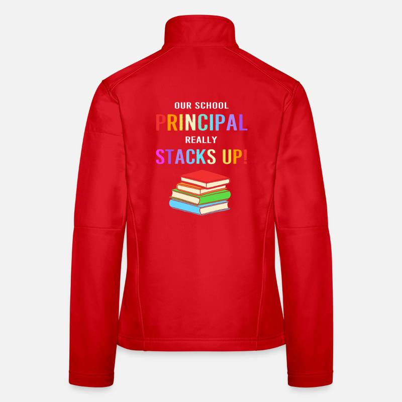 Direktor Schulleitung Schule Rektor Schulleiter Frauen Softshelljacke