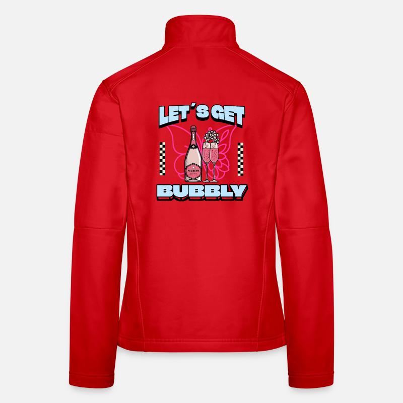 Let’s Get Bubbly – Prosecco Spritz Vibes, JGA Frauen Softshelljacke