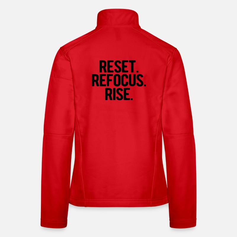 Reset Refocus Rise | New Year's resolutions 2026 Women's Softshell Jacket