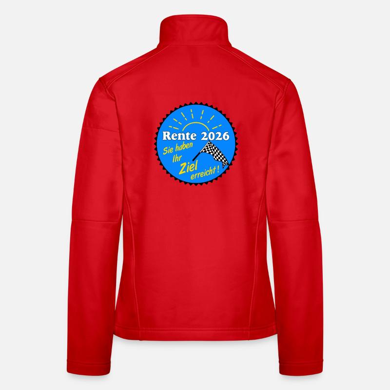 Pension 2026, objectif atteint Veste en tissu softshell Femme