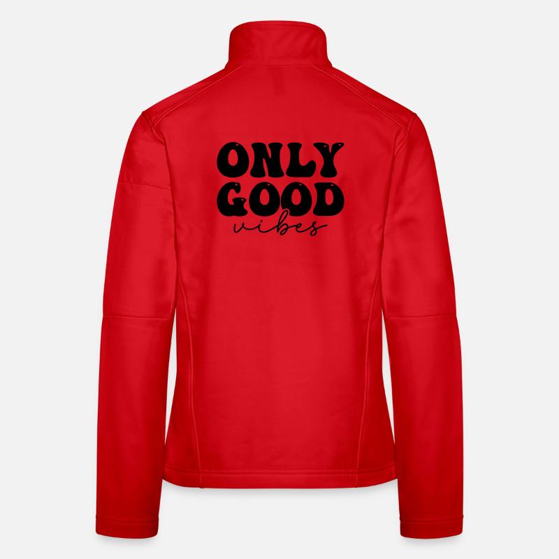 Positive statement design Women's Softshell Jacket