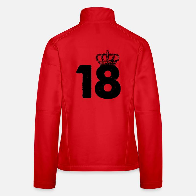 18 Krone Frauen Softshelljacke