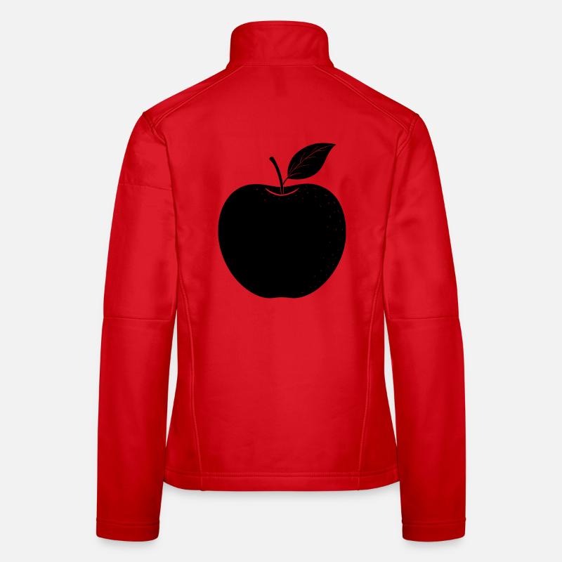 Apfel Frauen Softshelljacke
