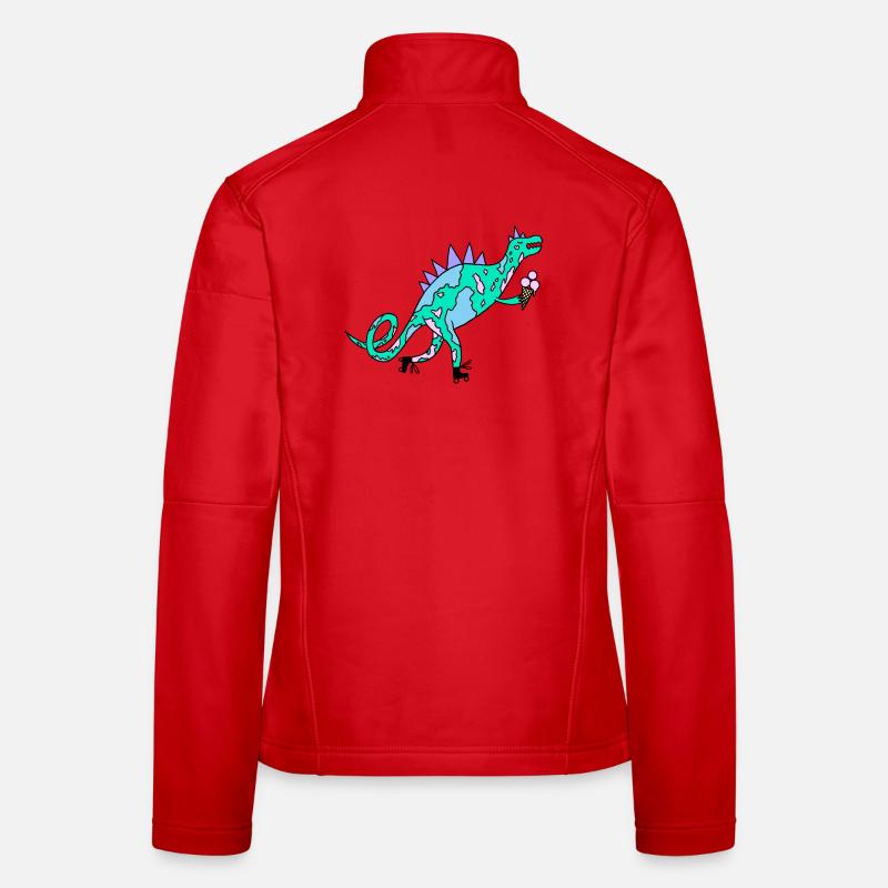 Rollerskates_Dino Frauen Softshelljacke
