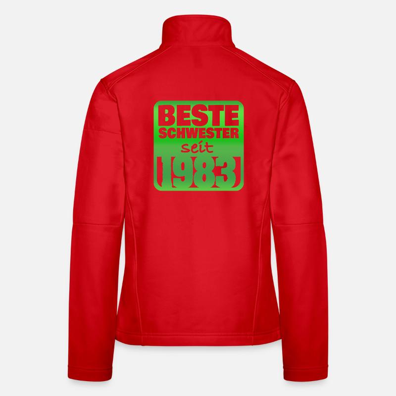 Schwester 1983 Frauen Softshelljacke