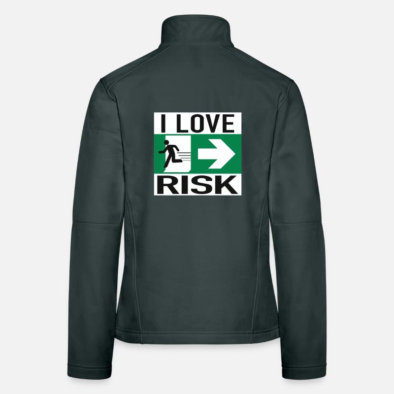 LOVE RISK – Courage begins with a step Women's Softshell Jacket