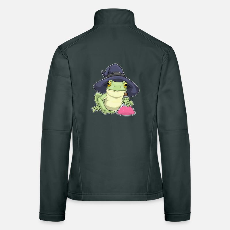 Frog Witch Potion Women's Softshell Jacket